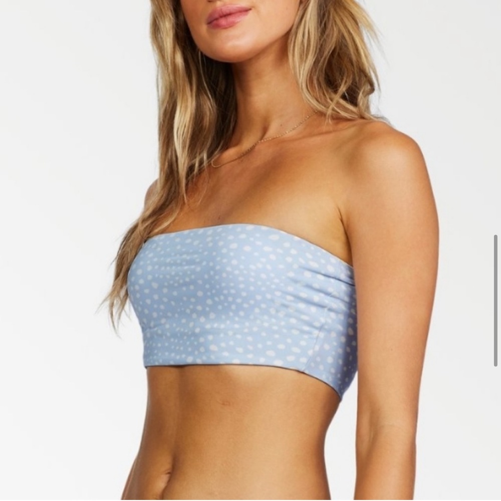 Billabong Tropic Jungle Sunny Tube REVERSIBLE Bikini Top in Various Sizes - Picture 3 of 12